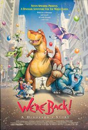 Poster We're Back! A Dinosaur's Story