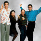 Foto 27 Julia Louis-Dreyfus, Michael Richards, Jason Alexander, Jerry Seinfeld în Seinfeld