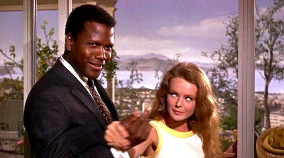 Sidney Poitier, Katharine Houghton în Guess Who's Coming to Dinner