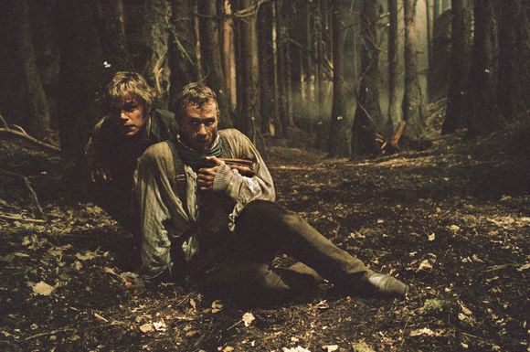 Matt Damon, Heath Ledger în The Brothers Grimm
