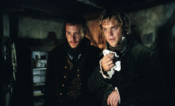 Heath Ledger, Matt Damon în The Brothers Grimm