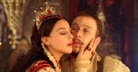 Monica Bellucci, Heath Ledger în The Brothers Grimm