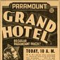 Poster 4 Grand Hotel