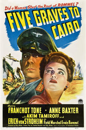 Poster Five Graves to Cairo