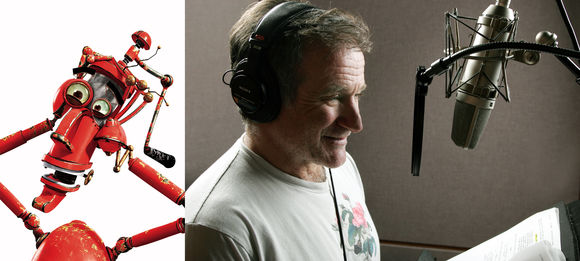 Robin Williams în Robots