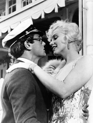 Tony Curtis, Marilyn Monroe în Some Like It Hot