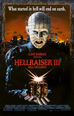 Hellraiser III: Hell on Earth poster