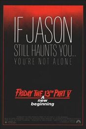 Poster Friday the 13th Part V: A New Beginning