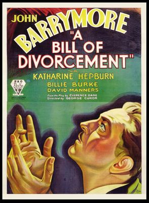 A Bill of Divorcement poster