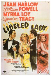 Poster Libeled Lady