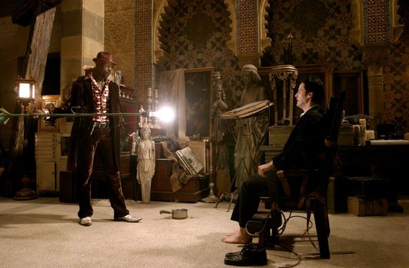 Djimon Hounsou, Keanu Reeves în Constantine