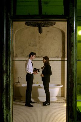 Keanu Reeves, Rachel Weisz în Constantine