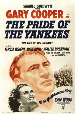 The Pride of the Yankees poster