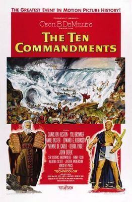 The Ten Commandments poster