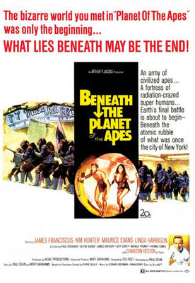 Beneath the Planet of the Apes poster