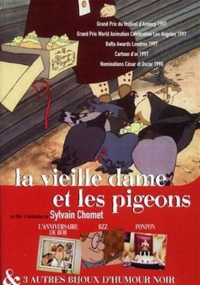 La vieille dame et les pigeons poster