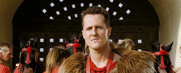 Michael Schumacher în Astérix aux jeux olympiques
