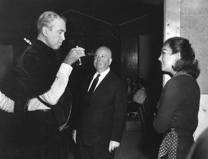 James Stewart, Alfred Hitchcock în Vertigo