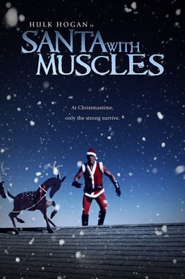 Santa with Muscles poster