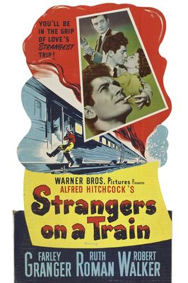 Strangers on a Train poster