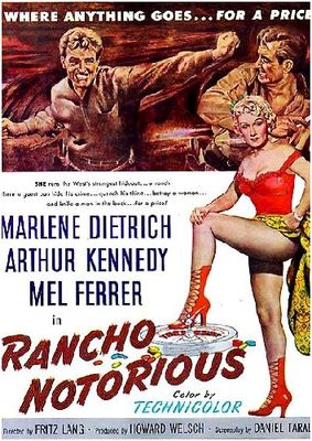 Rancho Notorious poster