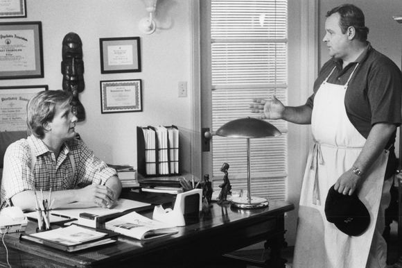 Jeff Daniels, George Dzundza în The Butcher's Wife