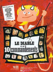 Poster Le diable et les dix commandements