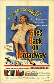 Poster She's Back on Broadway