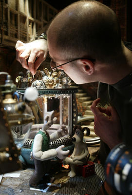 Wallace & Gromit in The Curse of the Were-Rabbit