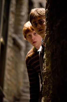 Rupert Grint, Daniel Radcliffe în Harry Potter and the Half-Blood Prince