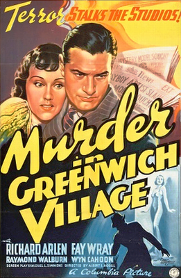 Murder in Greenwich Village poster