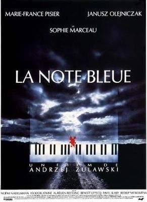 La note bleue poster