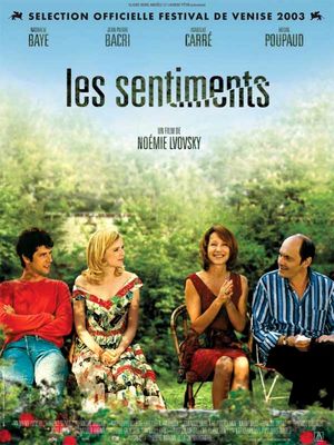 Les sentiments poster