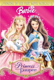 Poster Barbie as the Princess and the Pauper