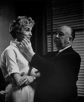 Janet Leigh, Alfred Hitchcock în Psycho