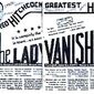 Poster 16 The Lady Vanishes