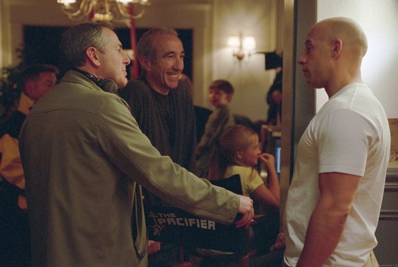 Roger Birnbaum, Gary Barber, Vin Diesel în The Pacifier
