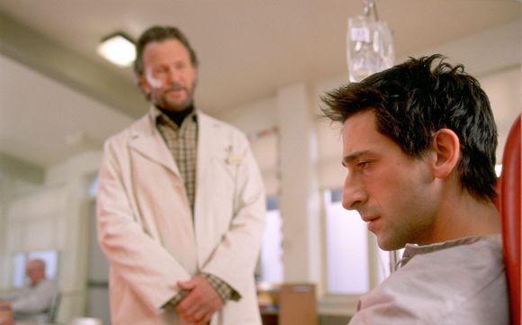 Adrien Brody, Kris Kristofferson în The Jacket