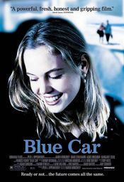 Poster Blue Car