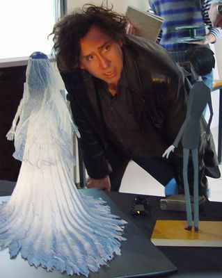 Tim Burton în Corpse Bride