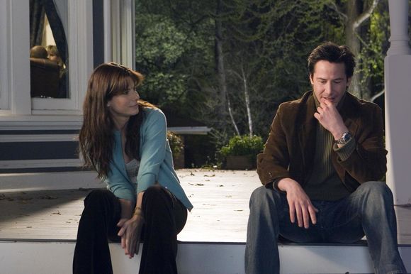 Keanu Reeves, Sandra Bullock în The Lake House