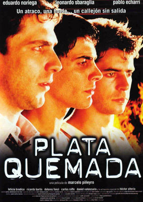 Plata quemada poster