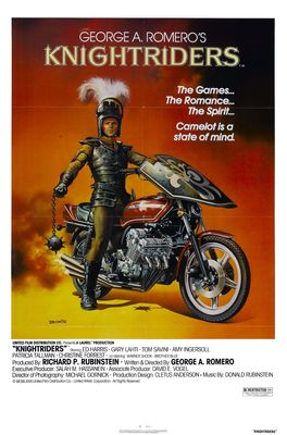 George A. Romero's Knightriders poster