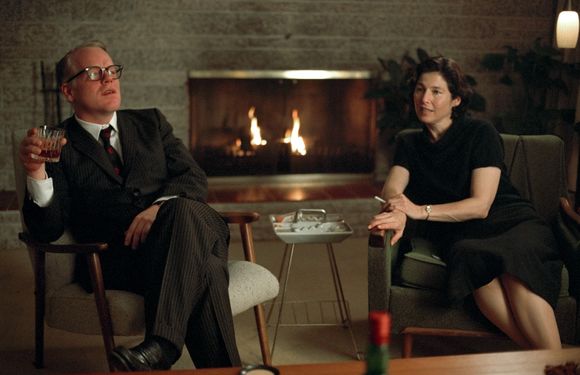 Philip Seymour Hoffman, Catherine Keener în Capote