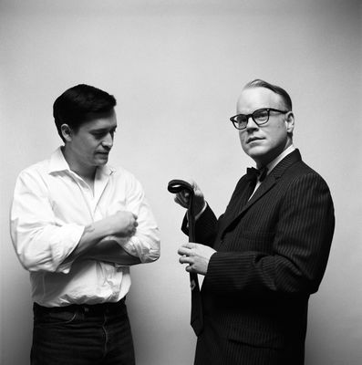 Philip Seymour Hoffman, Clifton Collins Jr. în Capote