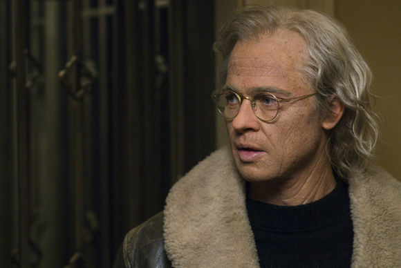 Brad Pitt în The Curious Case of Benjamin Button