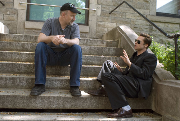 Brad Pitt, David Fincher în The Curious Case of Benjamin Button