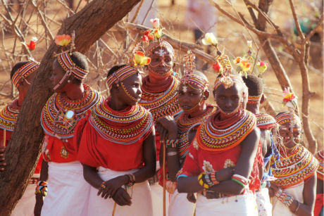 Die weiße Massai