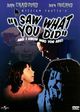 Film - I Saw What You Did