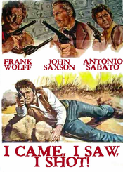 Poster I Tre che sconvolsero il West - vado, vedo e sparo